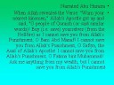 Wills Hadiths