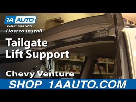 How To Install Replace Sagging Rear Tailgate Hatch Chevy Venture Pontiac Montana 97-05 1AAuto.com