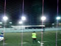Soccer Player Crashes Into and Tackles Own Teammate