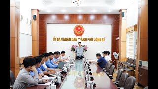 Đoàn công tác của Sở Kế hoạch - Đầu tư làm việc với thành phố Uông Bí