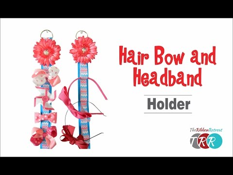 how to attach bow to headband