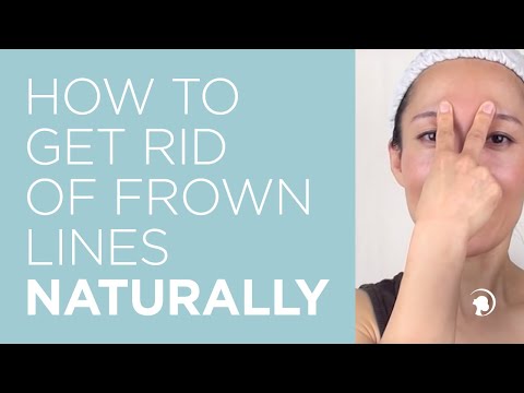 how to get rid of v lines