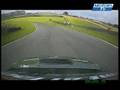 Winner Phil Glew's onboard camera in Time Taack at Brands Hatch