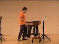 pieza para marimba en un conierto