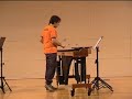 pieza para marimba en un conierto
