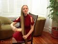 Chanta Long Blonde Hair .. red dress Chanta Long Blonde Hair .. red dress