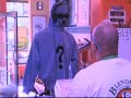 DJ QuestionMark Gets Juice & Wheatgrass from Blenders in the Grass & Introduces George Clinton