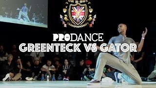 Greenteck vs Gator – UK B-Boy Championships 2014 – Popping Final