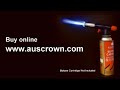 Auscrown Butane Gas Blow Torch (Cook's Torch) Model: KW707