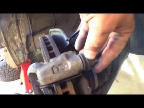 DIY How to replace install brake pads rotors 2008 Scion TC Toyota