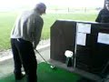 Golf ball explodes