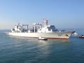 Chinese Warship Wei Shanhu Enters Portsmouth Harbour Chinese Warship Wei Shanhu Enters Portsmouth Harbour