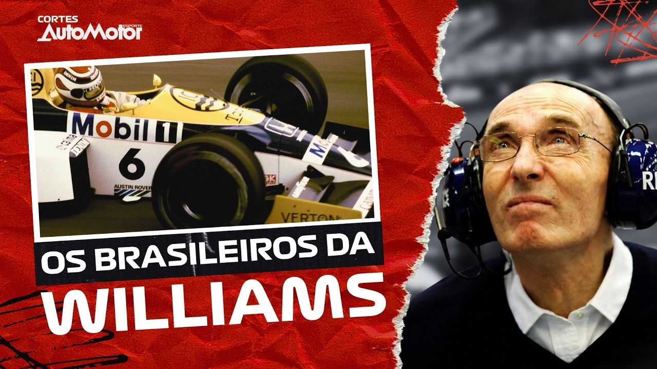 OS BRASILEIROS DA WILLIAMS #AutoMotor #Formula1 #F1 #Williams #Automobilismo #AyrtonSenna
