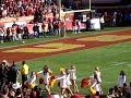 USC  Cheerleaders at the LA Memorial Coliseum