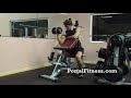 Curl de B�ceps unilateral con mancuernas.