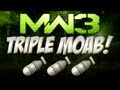 MW3 Online - TRIPLE MOAB!!! - 76-3 ft on Bootleg - Zaphize Gameplay