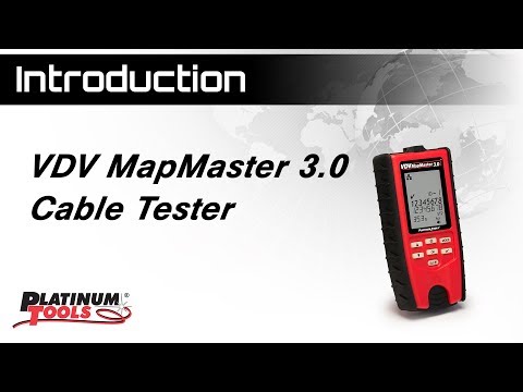 VDV MapMaster 3.0 Cable Tester
