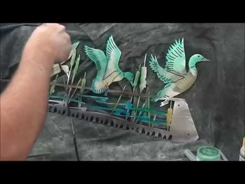 how to dye steel