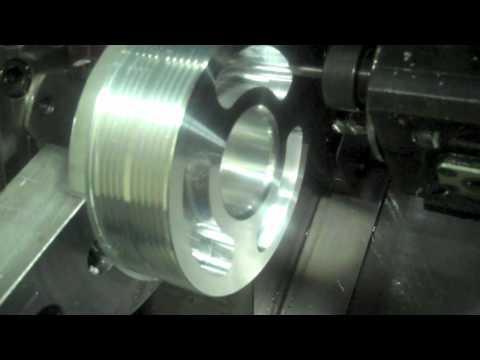 GrimmSpeed Crank Pulley CNC Machining
