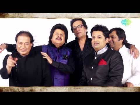 Hai Kashish Itni Teri Ankhon Mein | DESTINY by Pankaj Udhas, Anup Jalota, Talat Aziz & Sumeet Tappoo
