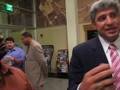 Loyola coach Jim Patsos chats with Haynie and Long at WNST