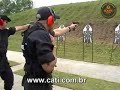 Treinamento com AR15, MP5 e M16 na Base do CATI/SWAT nos EUA