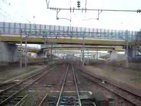 【日本の車窓から】スーパーとかち　キハ261系　南千歳駅発車(最後部より)