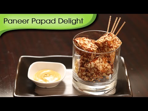 Paneer Papad Delight | Easy To Make Party Starter | Ruchi’s Kitchen