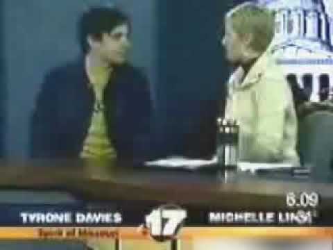 Guy vomiting on live tv news