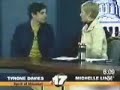 Guy vomiting on live tv news