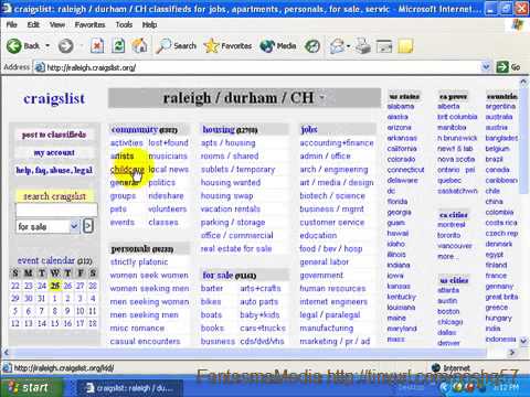 how to put stuff on craigslist