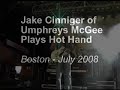Jake of Umphreys Plays Hot Hand in Boston