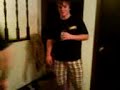 Naked Lap after getting rompted in Beer Pong