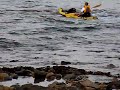 14FR003 Gui, en kayak près de l'île Bruc  (MA068)