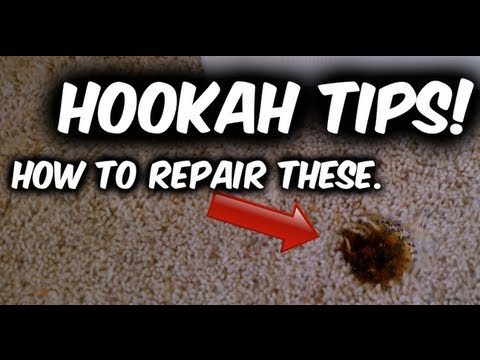 How to fix a burned carpet