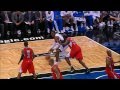Dwight Howard's two-handed baseline slam!
