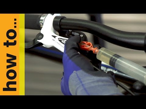 how to bleed push bike brakes