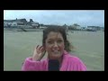 Pink Dip at Redcar beach Pink Dip at Redcar beach