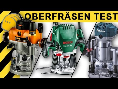 🔥 OBERFRÄSEN TEST | Bosch vs Makita vs Triton Oberfräse 2400W | Vergleich, Review, Meinungen | [4K]