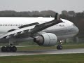 Israir A330 landing at Sola Stavanger part 1 (25.10.2008)