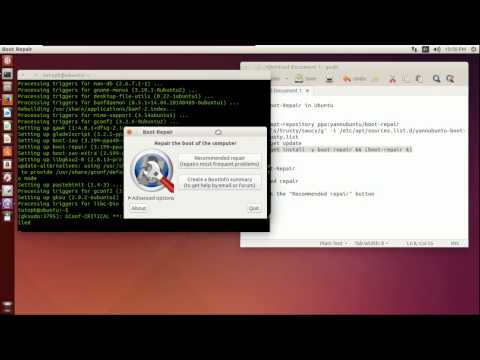 how to repair ubuntu