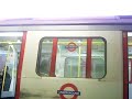 Riding the Hammersmith and and City Line train from Royal Oak to Edgeware Road.