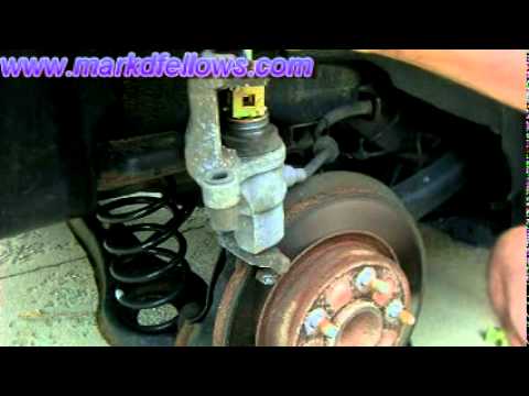 Back Brake Pad Replacment on 2006, Mazda 3