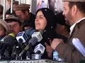 Jehaddi Shakila Hashemi slogans against Malalai Joya