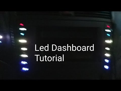 acura tl led dashboard tutorial