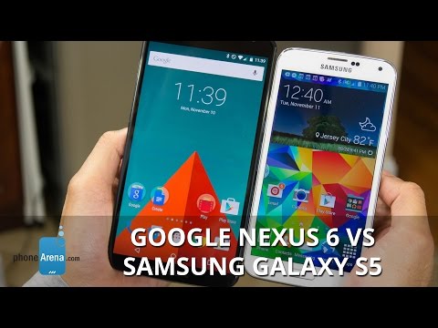 Google Nexus 6 vs Samsung Galaxy S5