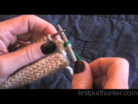 how to fasten off yarn in knitting