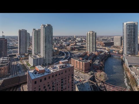 A river-view 1-bedroom with a large balcony at Wolf Point West A river-view 1-bedroom with a large balcony at Wolf Point West