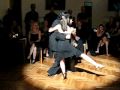 Ismael Ludman & Maria Mondino performing at the black milonga (Tango Alchemie, Prague)