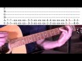 How to Read Guitar Tab Tabs Tablature for Beginners Lesson on Guitar Notation